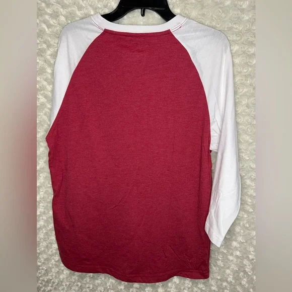 Arkansas Razorbacks Raglan Top - Picture 4 of 4